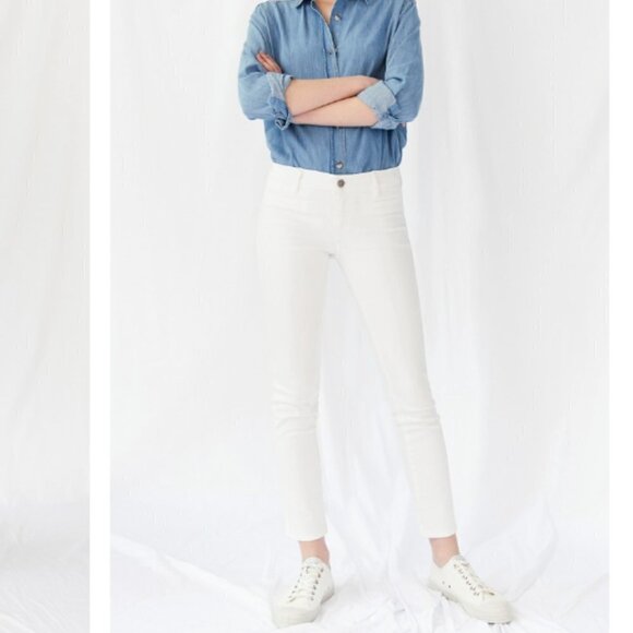 MADE IN HEAVEN London Jeans Size 29 (Small) Natural White Denim Anthropologie - Picture 1 of 11